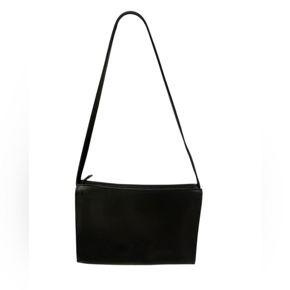 TWO BAR WEST Classic Elegance Zipped Medium Handbag Purse - Picture 8 of 12